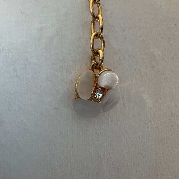 Talbots Pearl Cluster Necklace - Picture 4 of 16